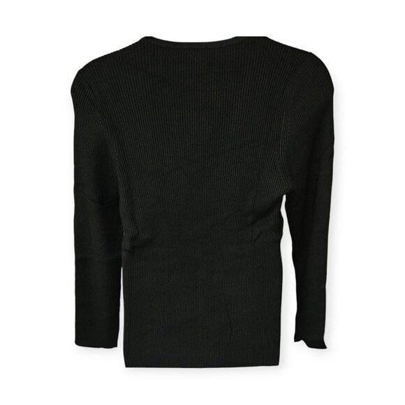 TORRID BLACK FITTED PULLOVER SWEATER PLUS SIZE 3X - Picture 10 of 15